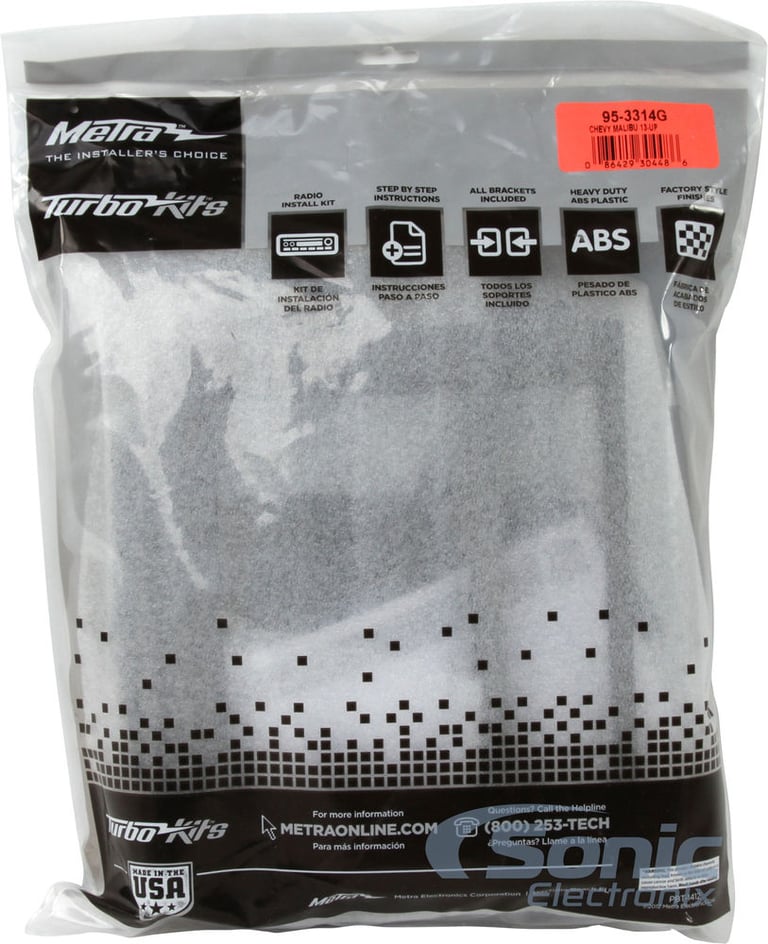 Metra 95-3314G Dash kit Image 6
