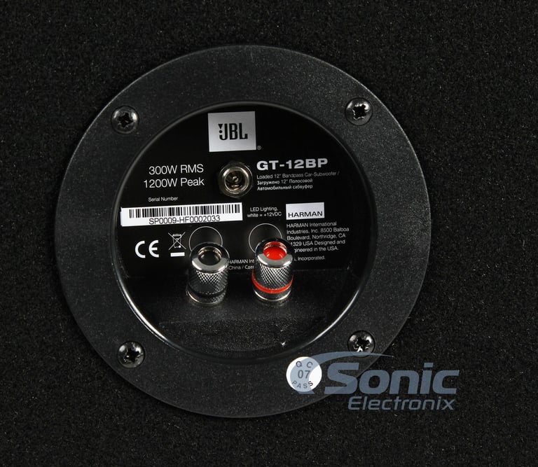JBL GT-12BP Open Box (Complete) Image 7