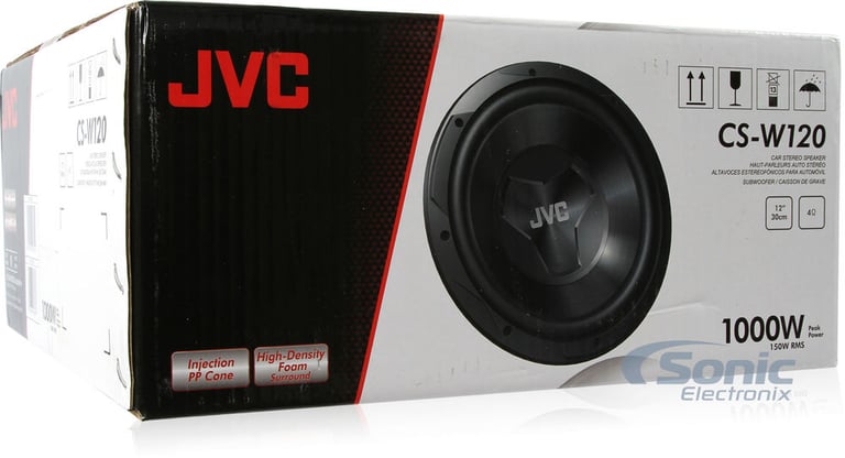 JVC 12" Subwoofer + Monoblock Amplifier Bass Bundle Image 12
