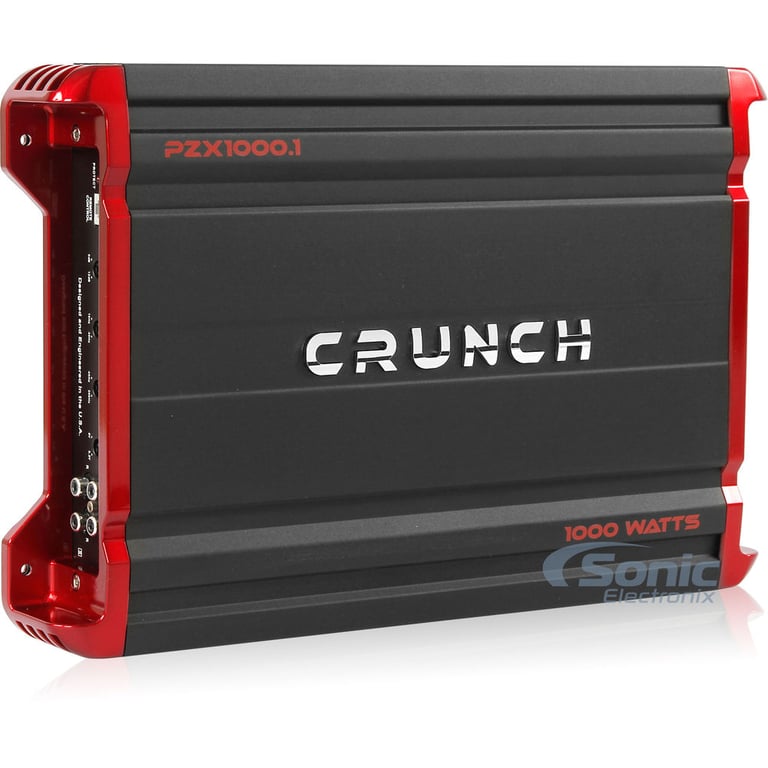 1900 Watt Crunch Powerzone Dual Amplifier Combo with Power Wiring Kit Image 2