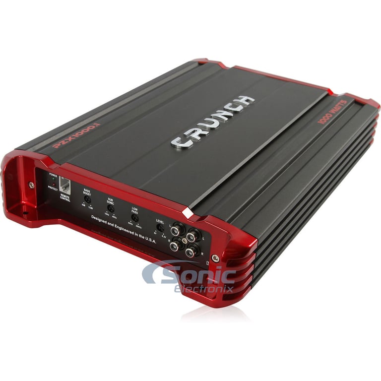1900 Watt Crunch Powerzone Dual Amplifier Combo with Power Wiring Kit Image 3