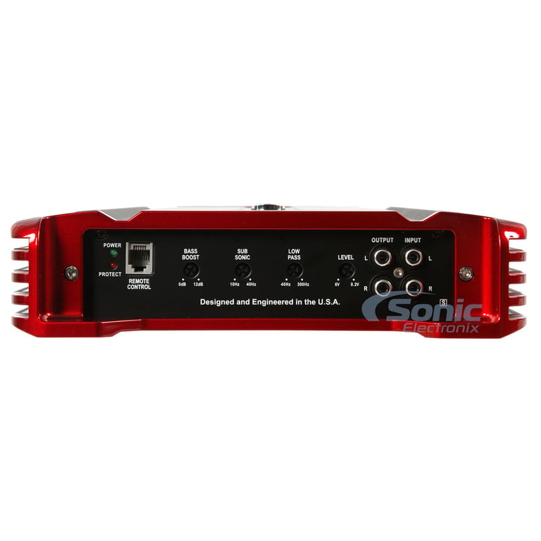 1900 Watt Crunch Powerzone Dual Amplifier Combo with Power Wiring Kit Image 4