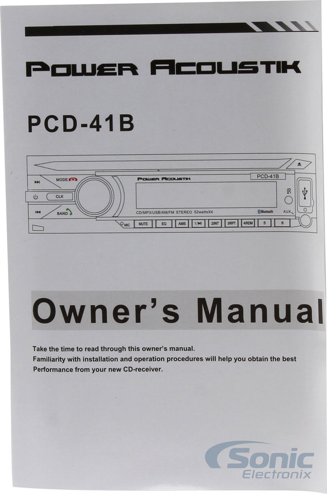 Power Acoustik PCD-41B Image 9