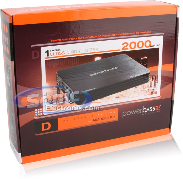 PowerBass ASA 1000.1Dx (Factory Refurbished) Image 7