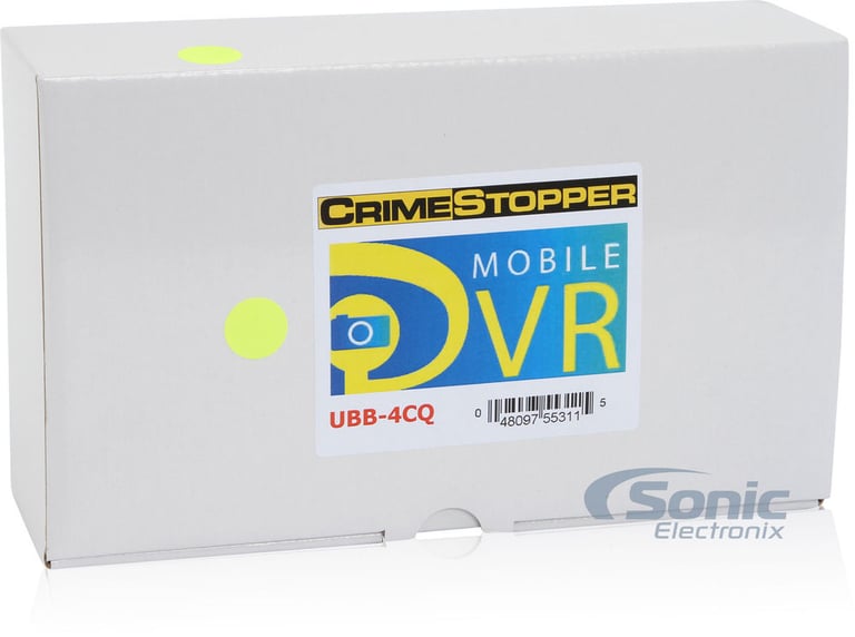 Crimestopper Front DVR System, Rearview Camera and In Car Blackbox Interface Image 25