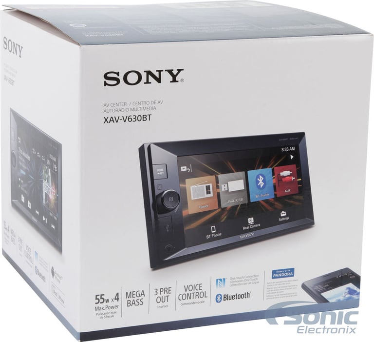 Sony XAV-V630BT (Open Box, Complete) Image 5
