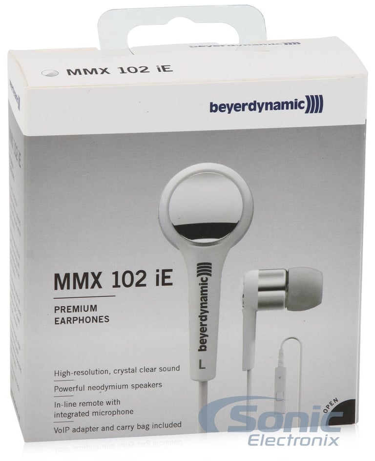 Beyerdynamic MMX 102 iE (White/Silver) Image 10