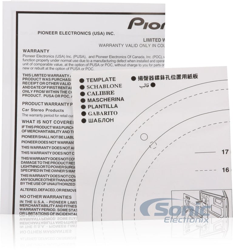 Pioneer TS-D1702R Image 12