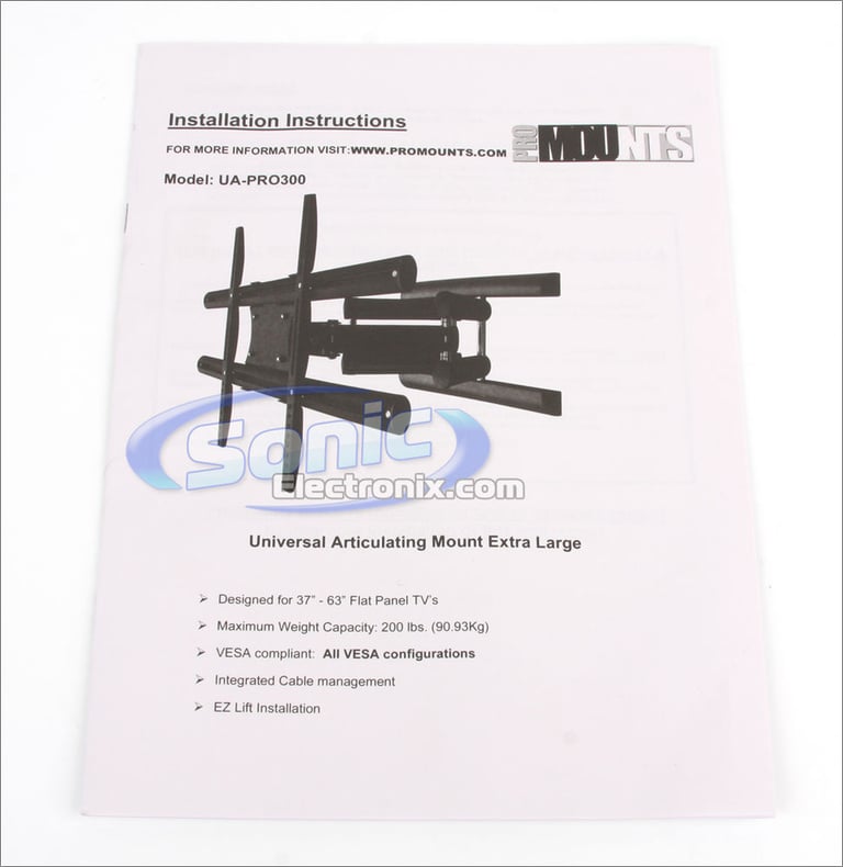 ProMounts UA-PRO300S (UA-PRO300 Silver) Image 6