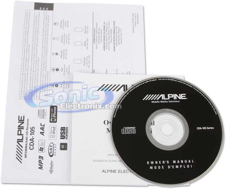 Alpine CDA-105 Image 8