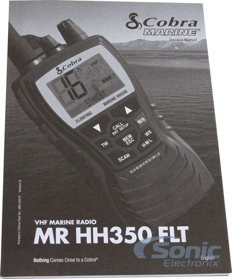Cobra MR HH350 FLT Image 10