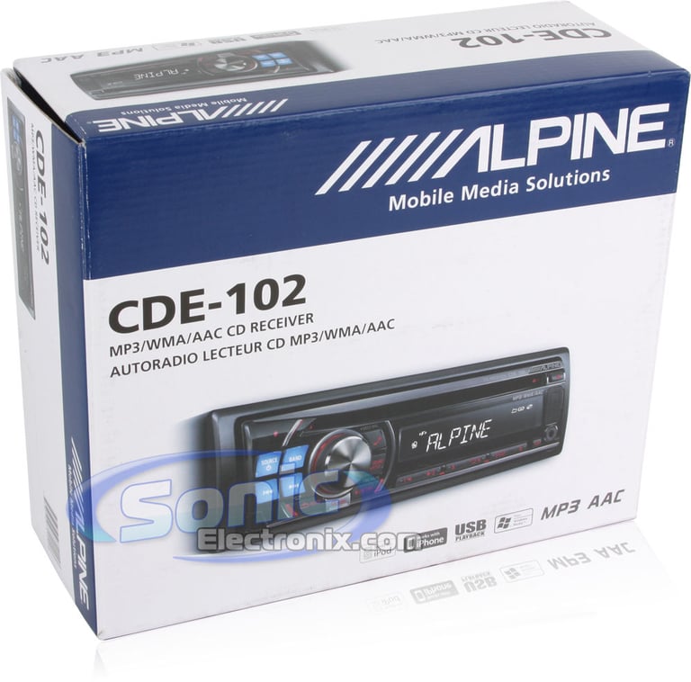 Alpine CDE-102 Image 7