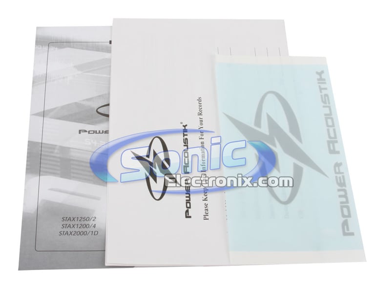 Power Acoustik STAX 1200/4 (STAX1200/4) Factory Refurbished Image 7
