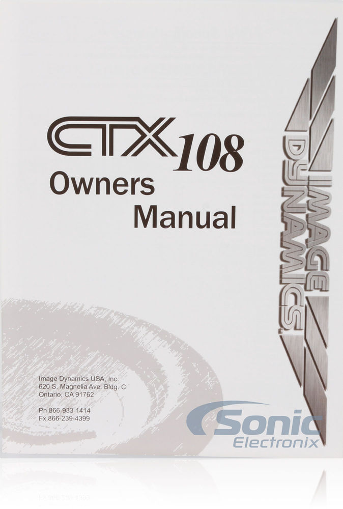 Image Dynamics CTX108 Image 4