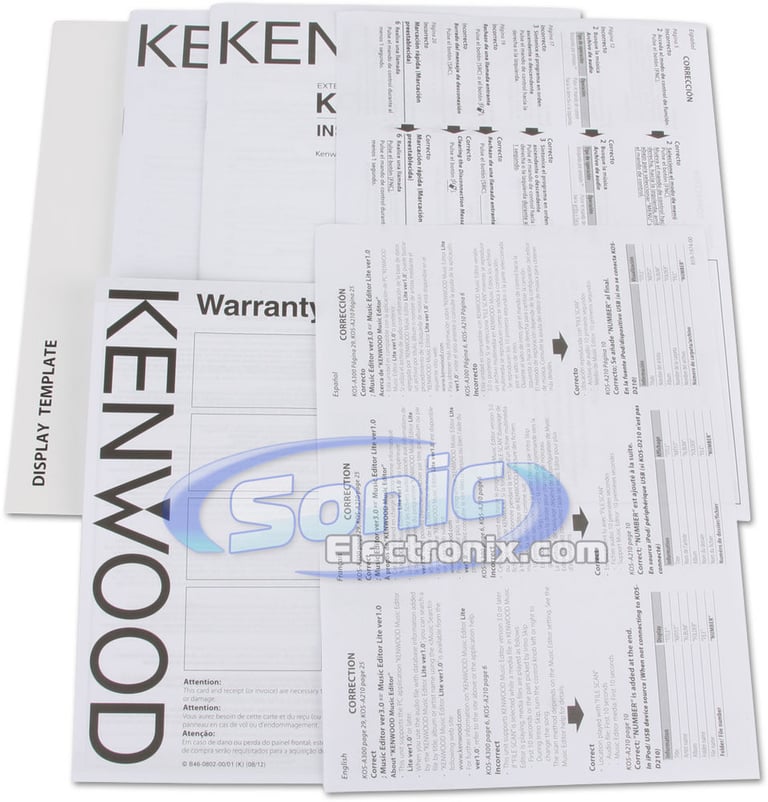 Kenwood KOS-A300 CarPortal Image 12