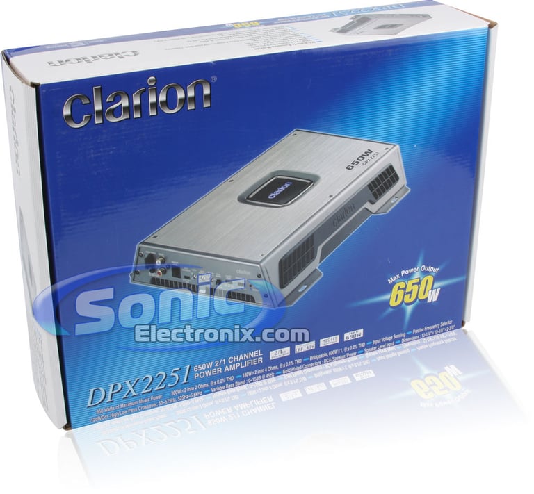 Clarion DPX2251 Image 6