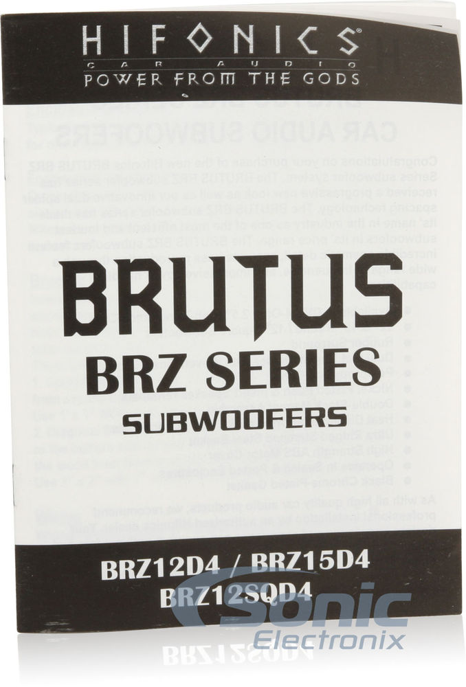 Hifonics BRZ12SQD4 Image 4