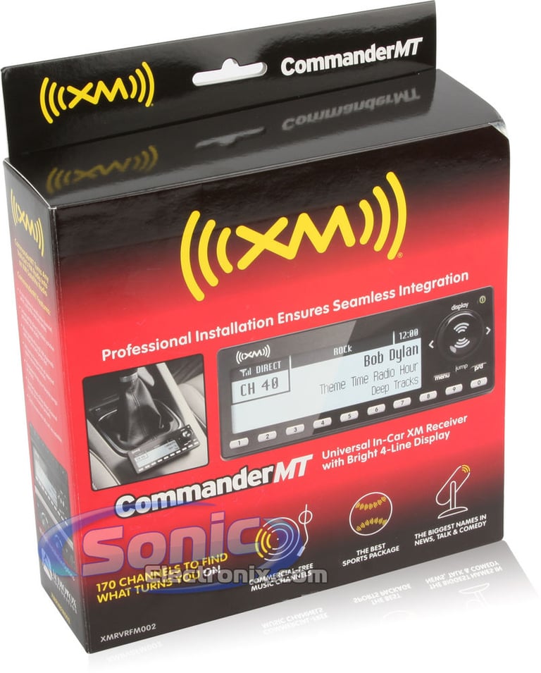 Audiovox XMRVRFM002 - XM Commander MT  Image 13