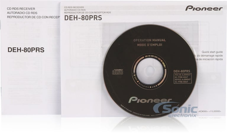 Pioneer DEH-80PRS- OPEN BOX Image 14