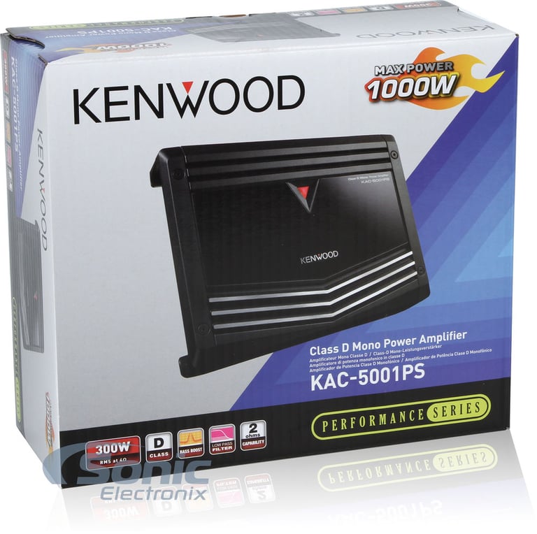 Kenwood KAC-5001PS OPEN BOX COMPLETE Image 5