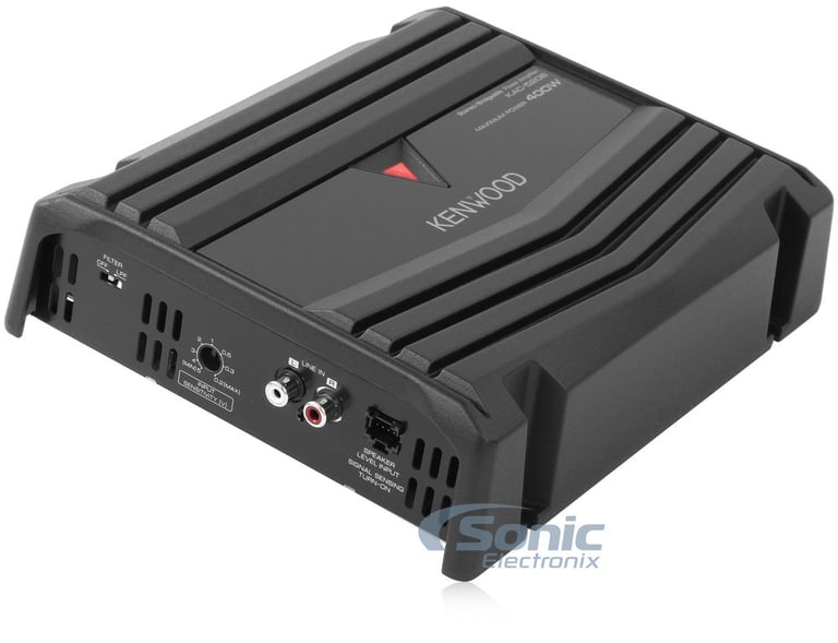 Kenwood P-W1220 Subwoofers and Amplifier Bass Bundle Image 3