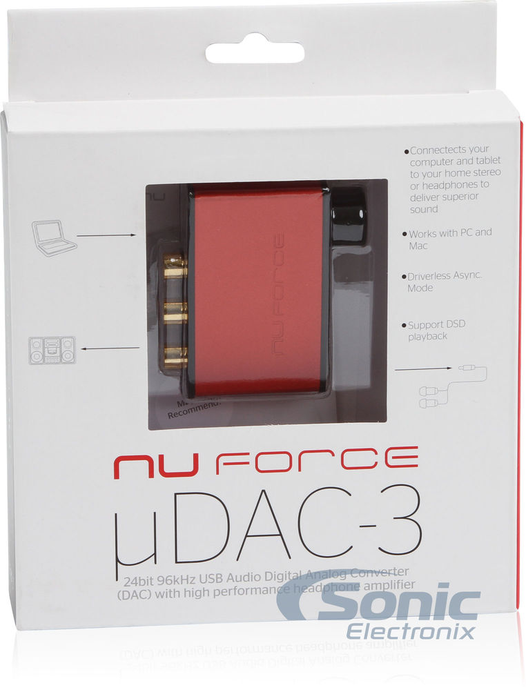 NuForce Icon uDAC-3 Red Image 4