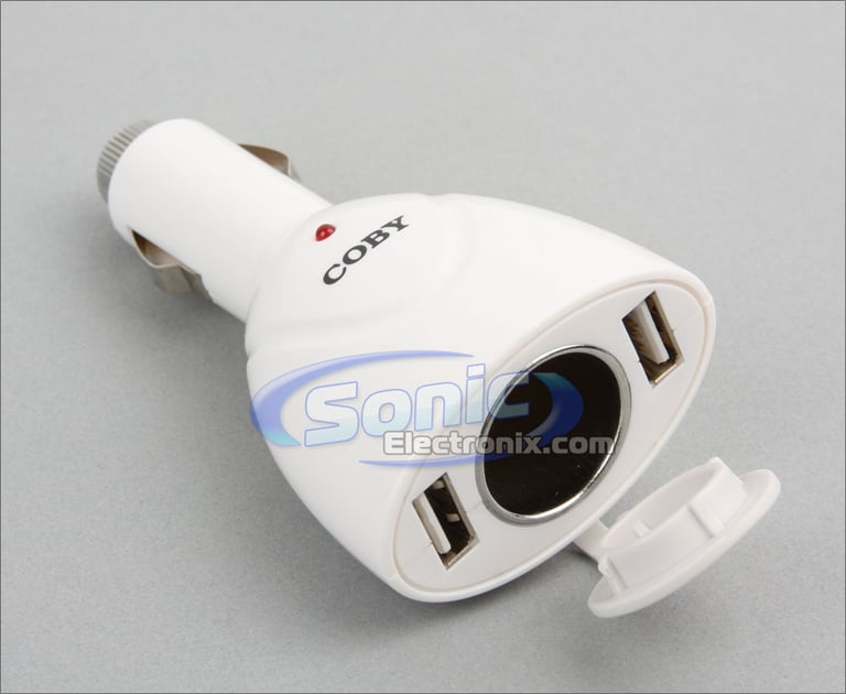 Coby CA781 Dual USB Car Charger Image 1