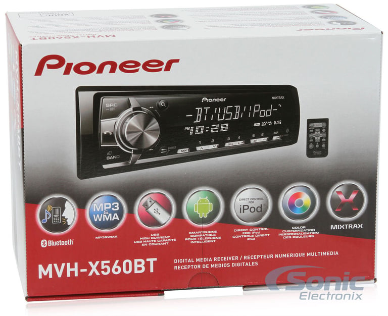 Pioneer MVH-X560BT Image 11