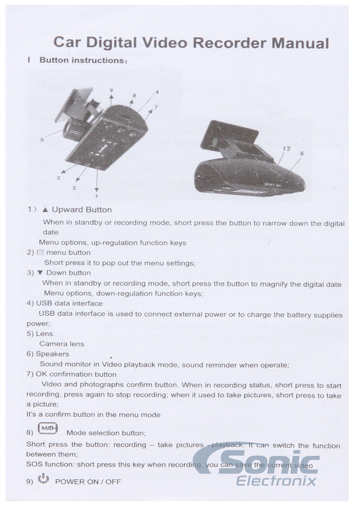 Crimestopper HD DVR System + Built-In Camera! (DR-115) Image 8