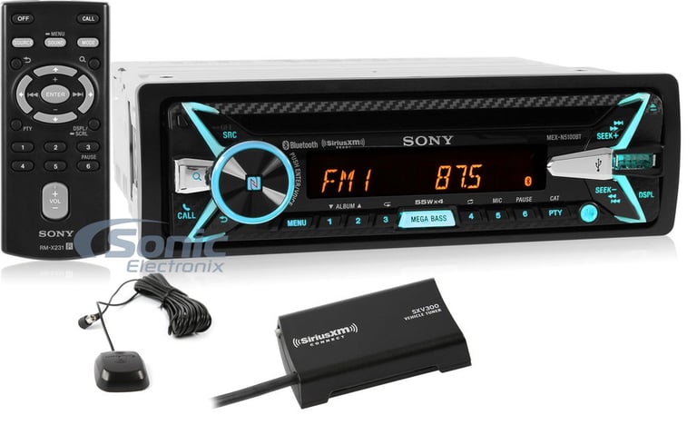 Sony MEX-N5100BT with Free* SiriusXM Tuner (*After $70 Mail In Rebate) Image 1