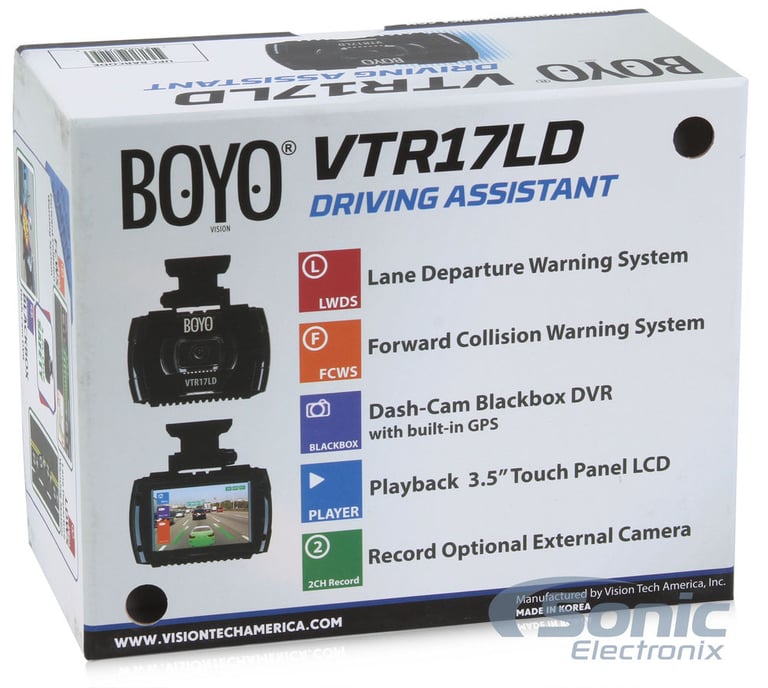 Collision Avoidance DVR Camera and Lane Departure Warning System Image 14