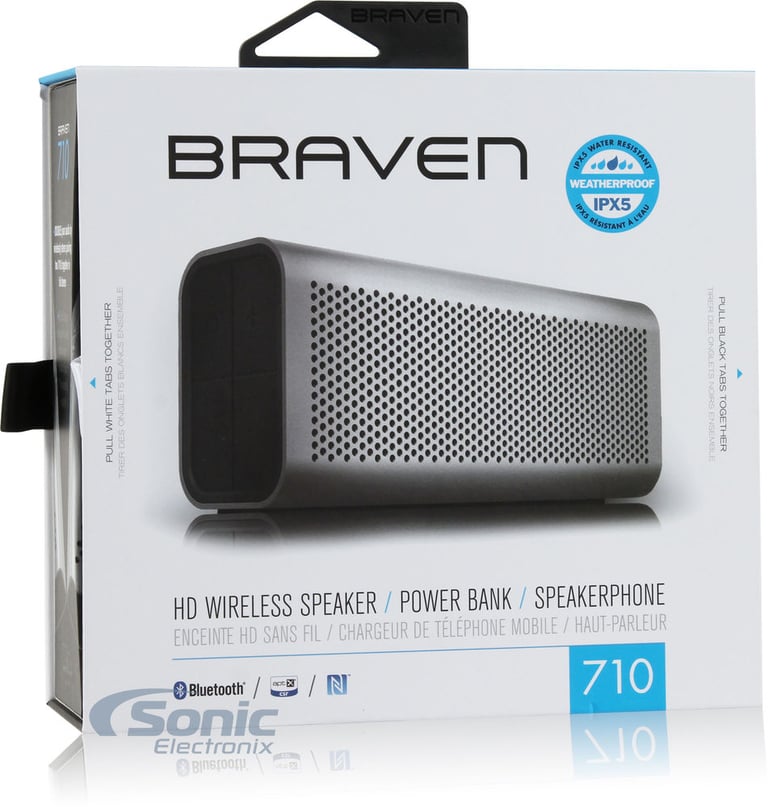 Braven 710 (Silver) Open Box, Very Good Condition Used Image 6