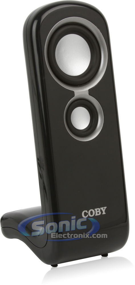 Coby CSMP80 (CS-MP80) 100-Watt High Performance 2.1 MP3 Speaker Image 5