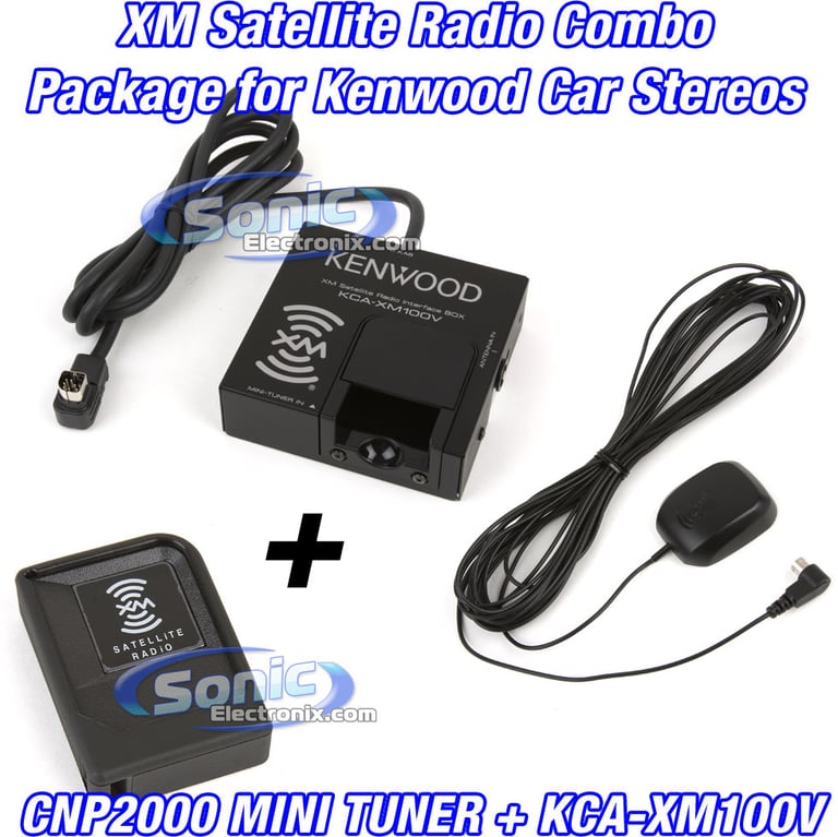 Kenwood XM Satellite Radio Solution Package for AV Units Image 1