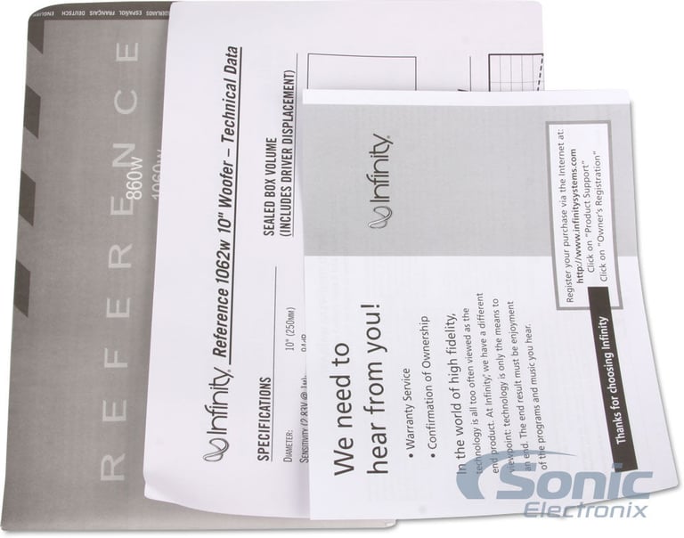 2 Pack of Infinity Reference 1062W Image 5