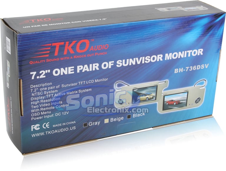 TKO Audio BH-736DSV (Dark Gray) Image 8