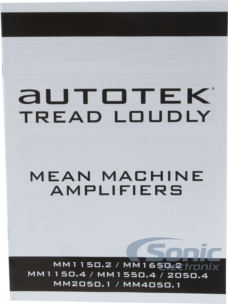 Autotek MM4050.1 Image 6