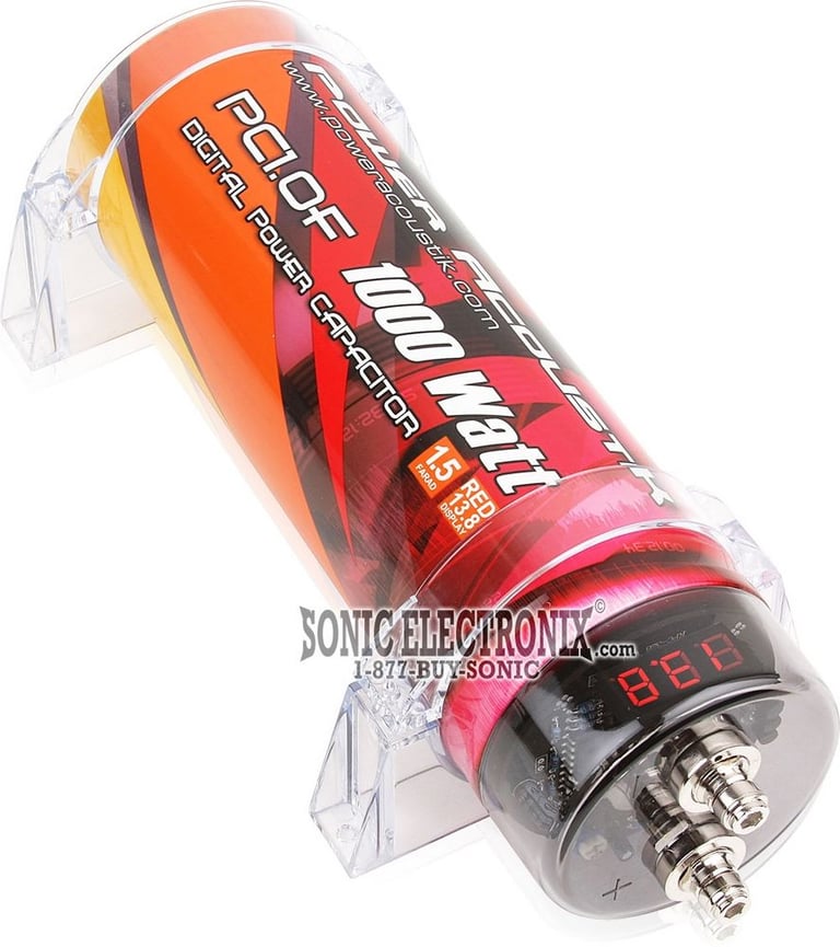 Power Acoustik PC1.0F RED Image 1