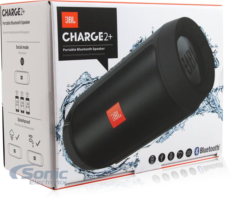 JBL Charge 2+ (Black) Image 6