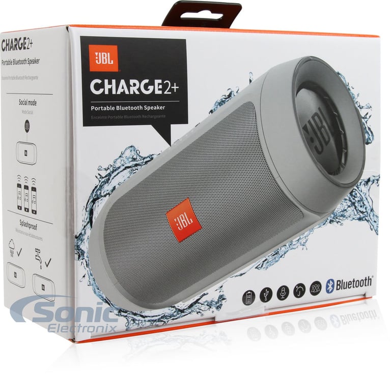 JBL Charge 2+ (Gray) Image 6