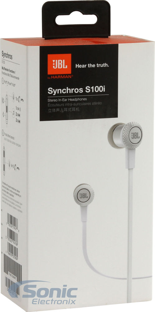 JBL Synchros S100i - White Image 6