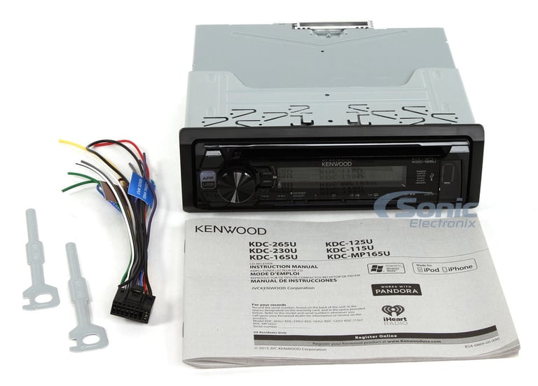 Kenwood KDC-125U Image 7
