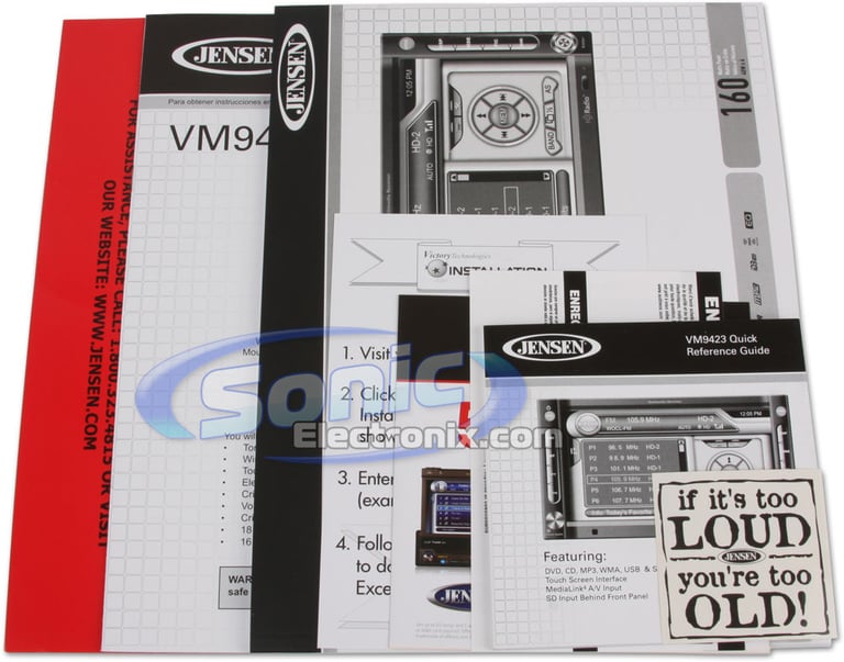 Jensen VM9423 Image 14