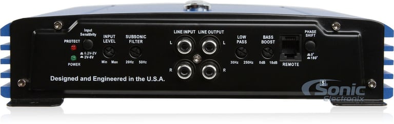 Crunch 1-ohm Stable Class D Monoblock - PDX-2000.1D Image 4