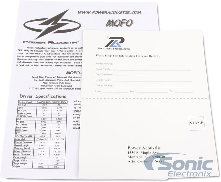 Planet Audio AC5000.1D + (2) Power Acoustik MOFO-122X Image 12