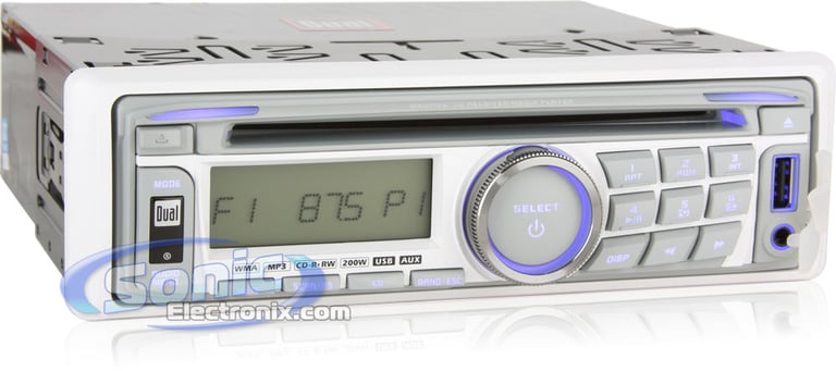 Dual MXCP66 (Marine Combo: Head Unit + 6-1/2" Speakers) Image 2