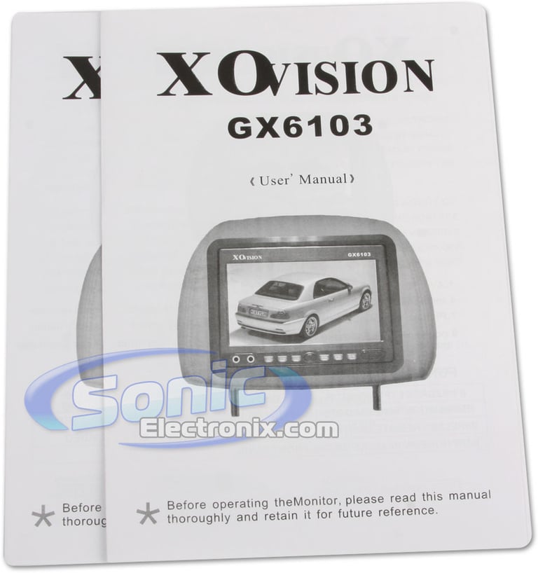 XO Vision GX6103 (Gray) Image 7