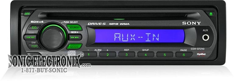 Sony CDX-GT210 Image 1