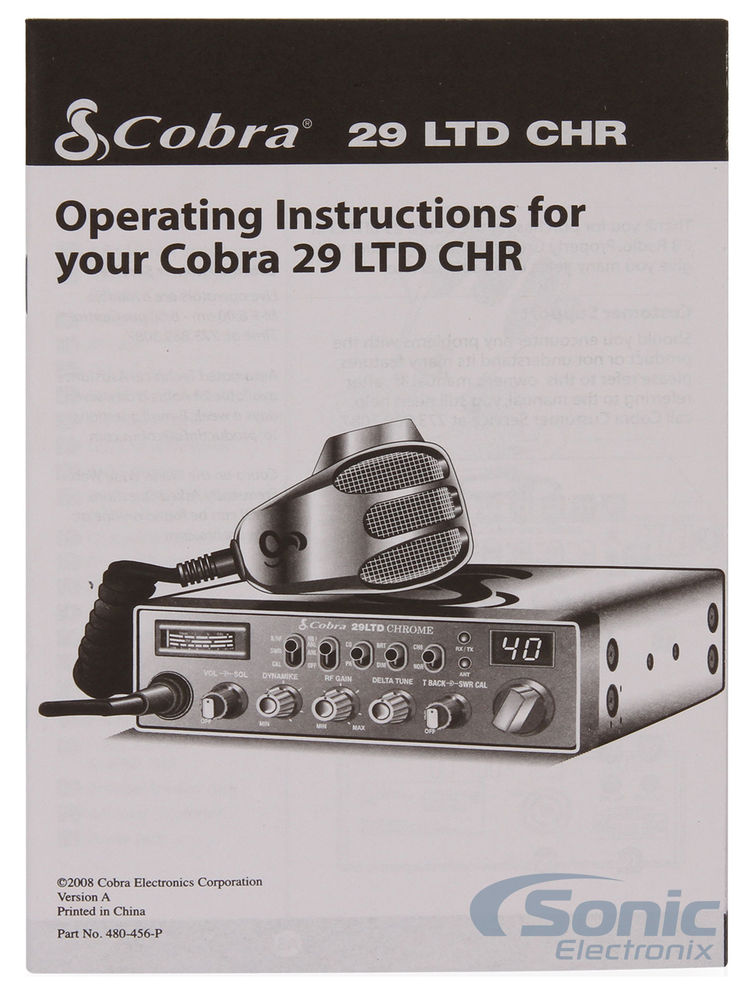 Cobra 29LTDCHR (Refurbished) Image 7