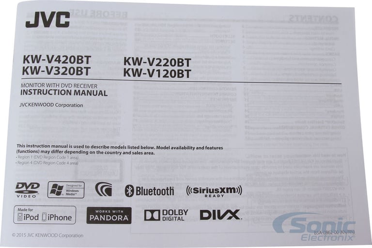 JVC KW-V120BT [Free Upgrade to KW-V130BT] Image 7